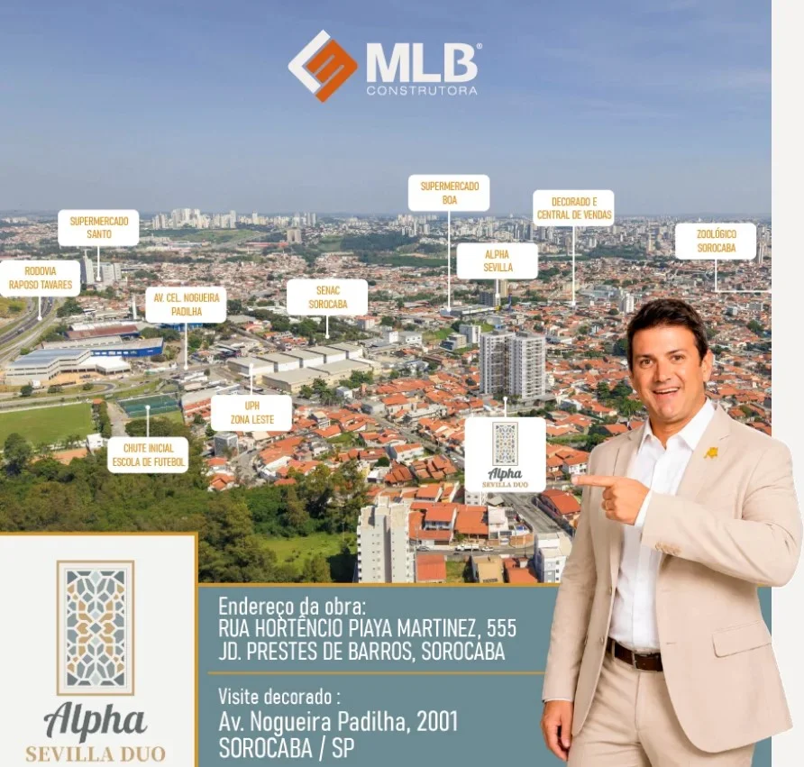 Mapa de localização Alpha Sevilla